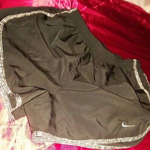 Black and White Nike Shorts
